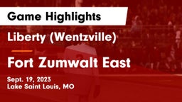 Liberty (Wentzville)  vs Fort Zumwalt East  Game Highlights - Sept. 19, 2023