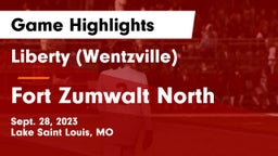 Liberty (Wentzville)  vs Fort Zumwalt North  Game Highlights - Sept. 28, 2023