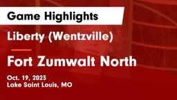 Liberty (Wentzville)  vs Fort Zumwalt North  Game Highlights - Oct. 19, 2023