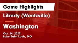 Liberty (Wentzville)  vs Washington  Game Highlights - Oct. 24, 2023