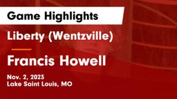 Liberty (Wentzville)  vs Francis Howell  Game Highlights - Nov. 2, 2023