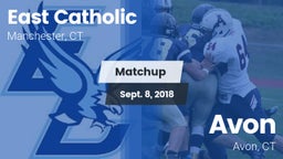 Matchup: East Catholic High vs. Avon  2018