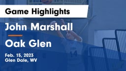 John Marshall  vs Oak Glen  Game Highlights - Feb. 15, 2023
