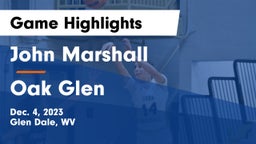 John Marshall  vs Oak Glen  Game Highlights - Dec. 4, 2023