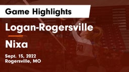 Logan-Rogersville  vs Nixa  Game Highlights - Sept. 15, 2022
