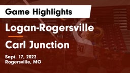 Logan-Rogersville  vs Carl Junction  Game Highlights - Sept. 17, 2022