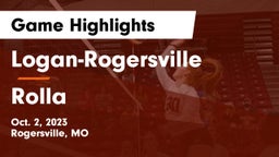Logan-Rogersville  vs Rolla  Game Highlights - Oct. 2, 2023