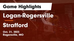 Logan-Rogersville  vs Strafford  Game Highlights - Oct. 21, 2023