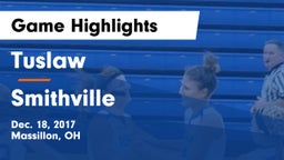 Tuslaw  vs Smithville  Game Highlights - Dec. 18, 2017