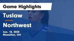 Tuslaw  vs Northwest  Game Highlights - Jan. 18, 2020