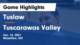Tuslaw  vs Tuscarawas Valley  Game Highlights - Jan. 14, 2021