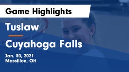Tuslaw  vs Cuyahoga Falls  Game Highlights - Jan. 30, 2021