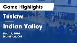Tuslaw  vs Indian Valley  Game Highlights - Dec 16, 2016