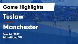 Tuslaw  vs Manchester  Game Highlights - Jan 24, 2017
