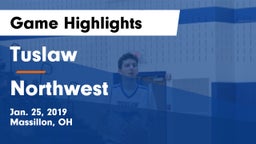 Tuslaw  vs Northwest  Game Highlights - Jan. 25, 2019