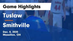 Tuslaw  vs Smithville  Game Highlights - Dec. 8, 2020