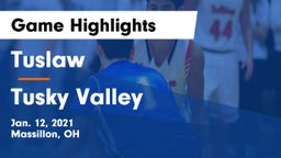 Tuslaw  vs  Tusky Valley  Game Highlights - Jan. 12, 2021