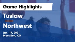 Tuslaw  vs Northwest  Game Highlights - Jan. 19, 2021