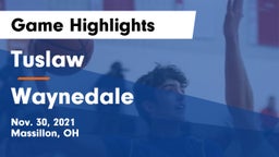 Tuslaw  vs Waynedale  Game Highlights - Nov. 30, 2021