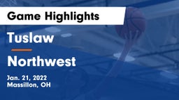 Tuslaw  vs Northwest  Game Highlights - Jan. 21, 2022