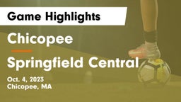 Chicopee  vs Springfield Central  Game Highlights - Oct. 4, 2023