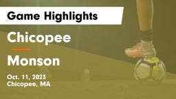 Chicopee  vs Monson Game Highlights - Oct. 11, 2023