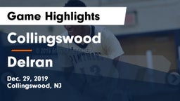 Collingswood  vs Delran  Game Highlights - Dec. 29, 2019