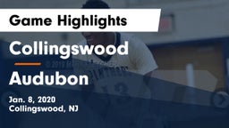 Collingswood  vs Audubon  Game Highlights - Jan. 8, 2020