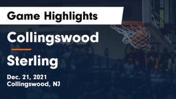 Collingswood  vs Sterling  Game Highlights - Dec. 21, 2021