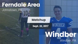 Matchup: Ferndale  vs. Windber  2017