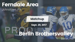 Matchup: Ferndale  vs. Berlin Brothersvalley  2017