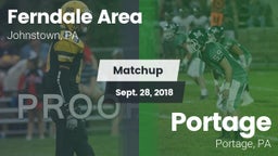 Matchup: Ferndale  vs. Portage  2018