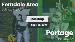 Matchup: Ferndale  vs. Portage  2019
