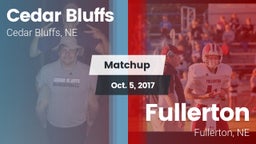 Matchup: Cedar Bluffs High vs. Fullerton  2017