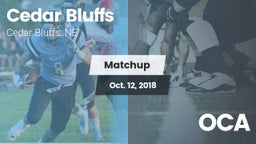 Matchup: Cedar Bluffs High vs. OCA 2018