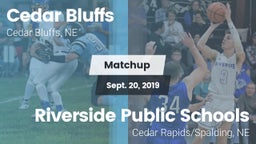 Matchup: Cedar Bluffs High vs. Riverside Public Schools 2019
