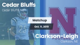 Matchup: Cedar Bluffs High vs. Clarkson-Leigh  2019