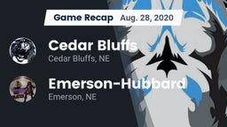 Recap: Cedar Bluffs  vs. Emerson-Hubbard  2020
