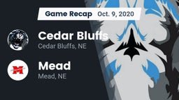 Recap: Cedar Bluffs  vs. Mead  2020