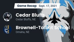Recap: Cedar Bluffs  vs. Brownell-Talbot School 2021