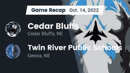 Recap: Cedar Bluffs  vs. Twin River Public Schools 2022