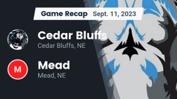 Recap: Cedar Bluffs  vs. Mead  2023