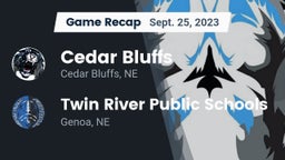 Recap: Cedar Bluffs  vs. Twin River Public Schools 2023