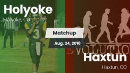 Matchup: Holyoke  vs. Haxtun  2018