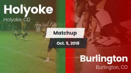 Matchup: Holyoke  vs. Burlington  2018