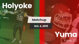 Matchup: Holyoke  vs. Yuma  2019