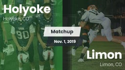 Matchup: Holyoke  vs. Limon  2019