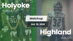 Matchup: Holyoke  vs. Highland  2020