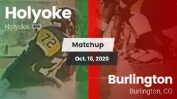 Matchup: Holyoke  vs. Burlington  2020