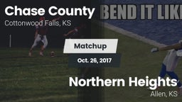 Matchup: Chase County High vs. Northern Heights  2017